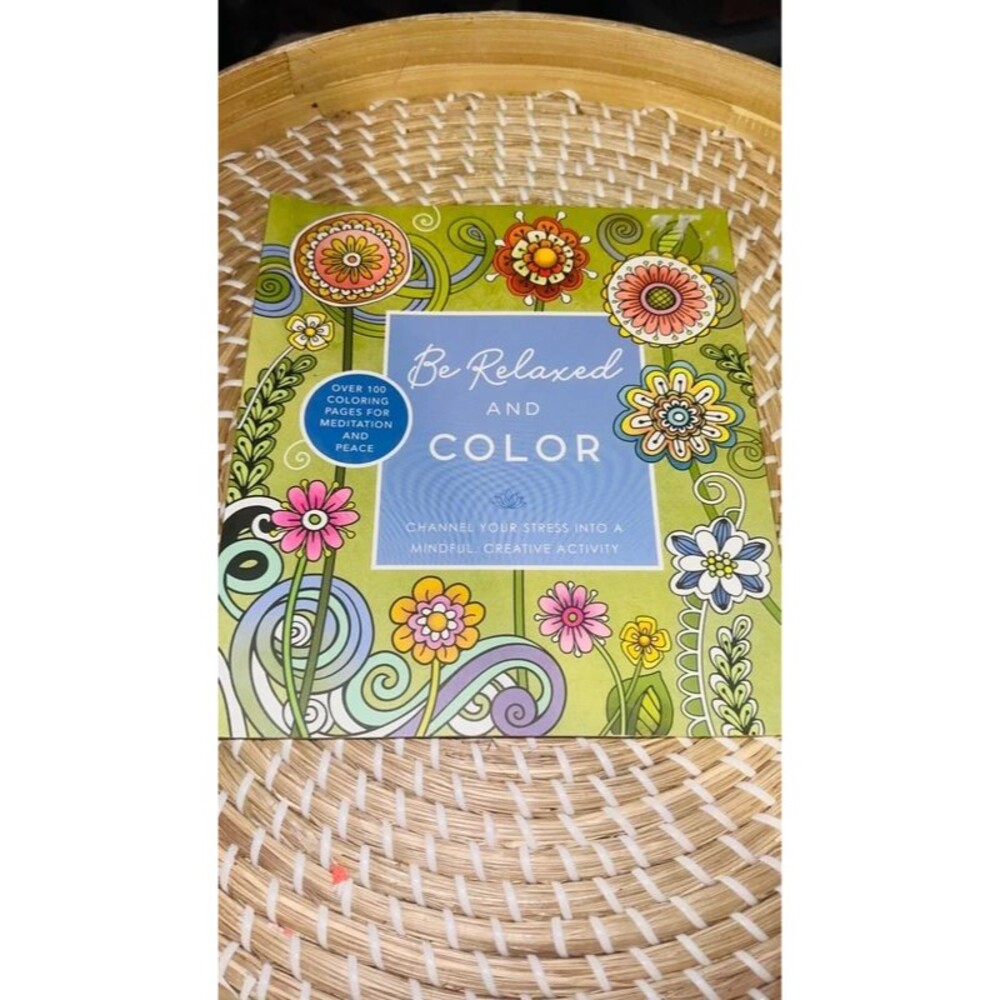 Be Relaxed and Color Adult Coloring Book